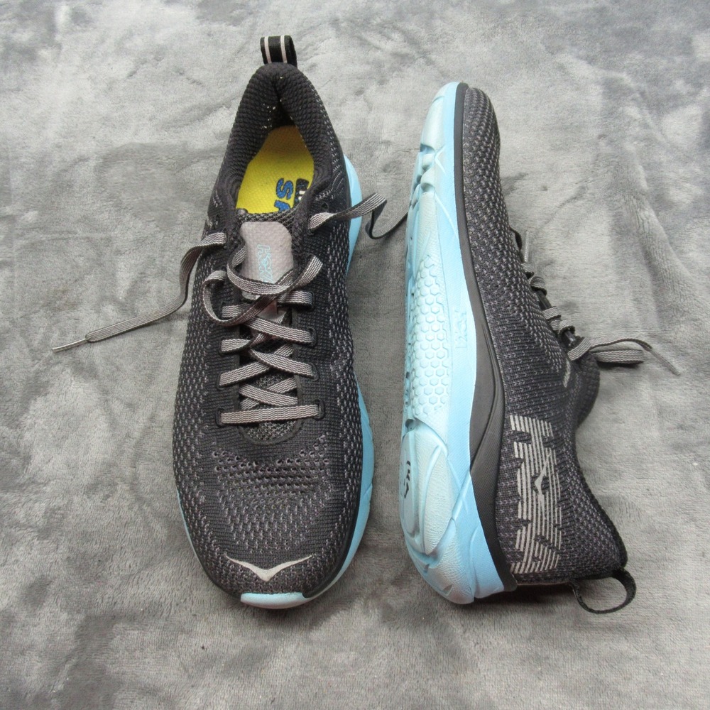 Hoka Hupana 2 Shoes Women 8 Light Blue Running Lightweight Chunky Jog Gym Active
